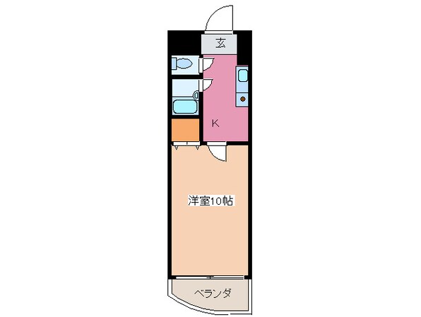 グランディ－ル清水谷の物件間取画像